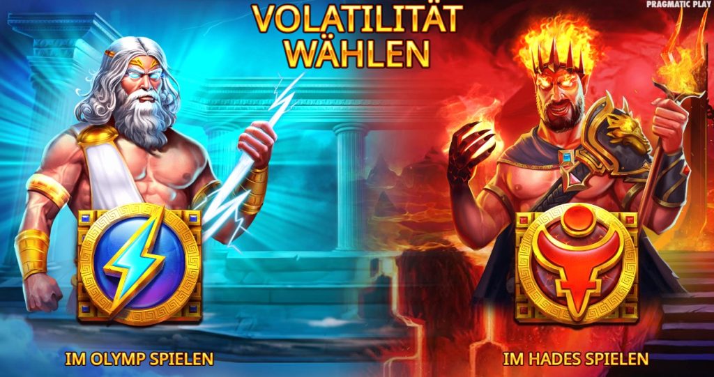 Zeus vs Hades Volatilitätswechsel